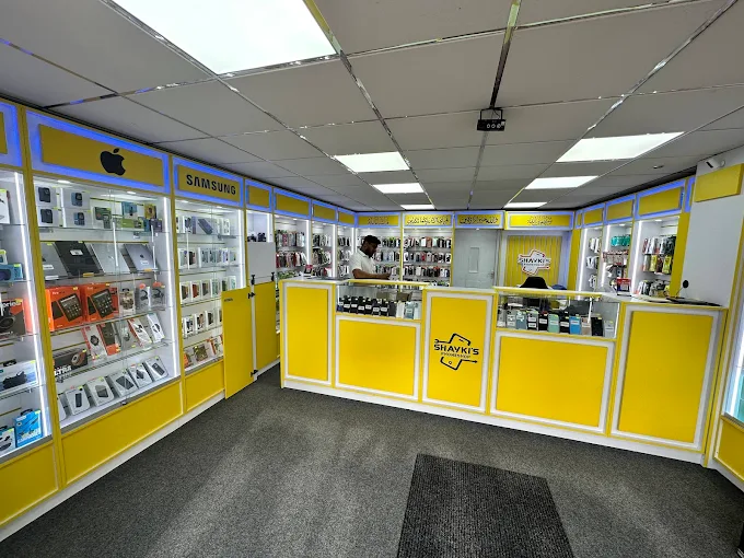 Inside Shaykis Phone Shop